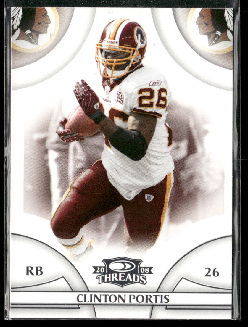 Clinton Portis 2008 Donruss Threads #148 Washington Redskins