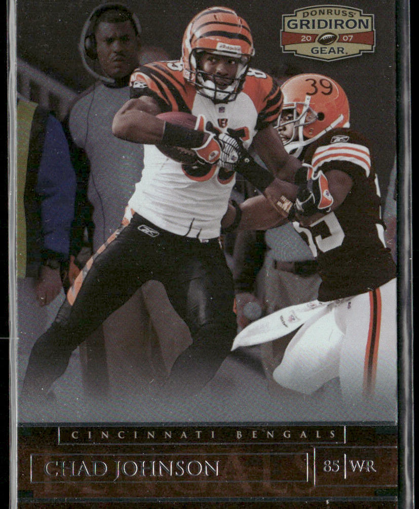 Chad Johnson 2007 Donruss Gridiron Gear #68 Cincinnati Bengals