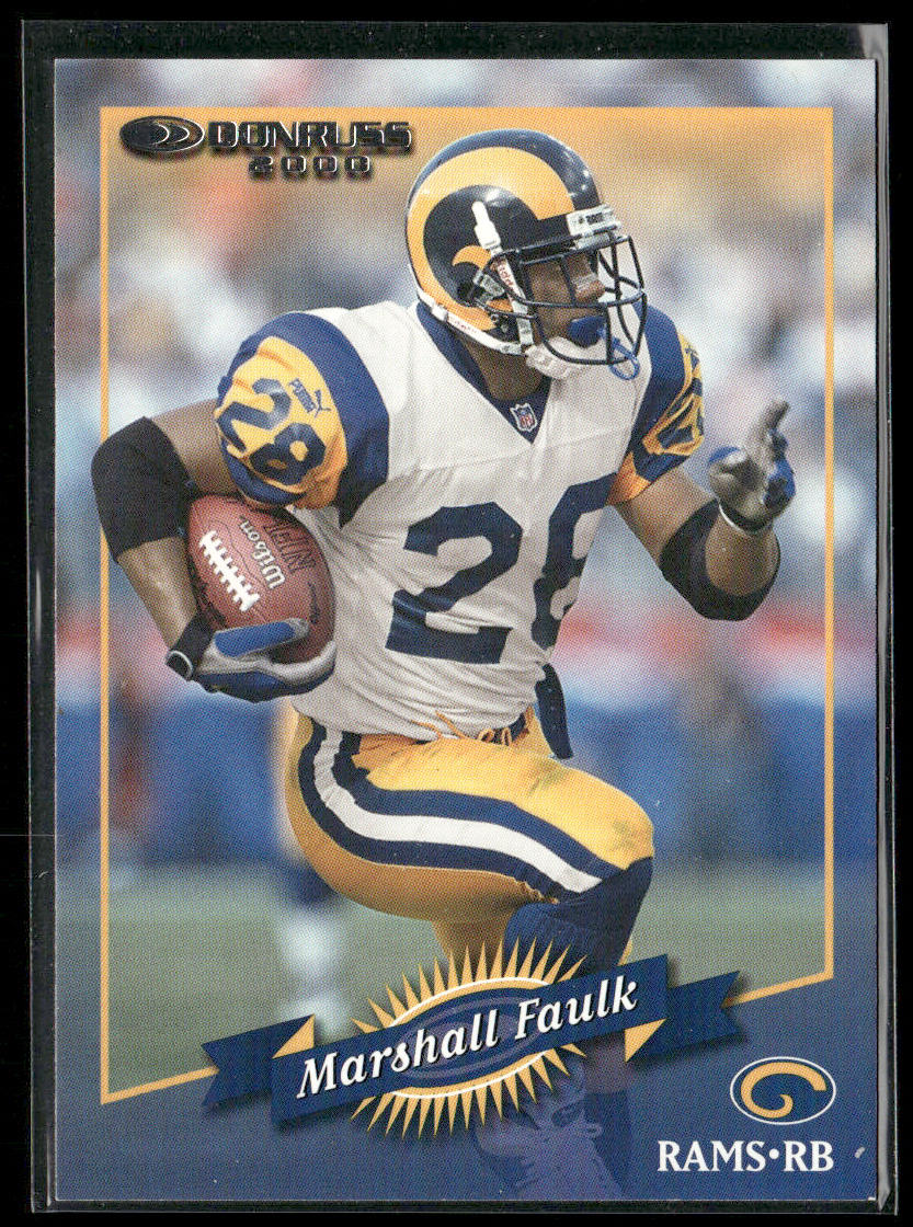 Marshall Faulk 2000 Donruss #126 St. Louis Rams