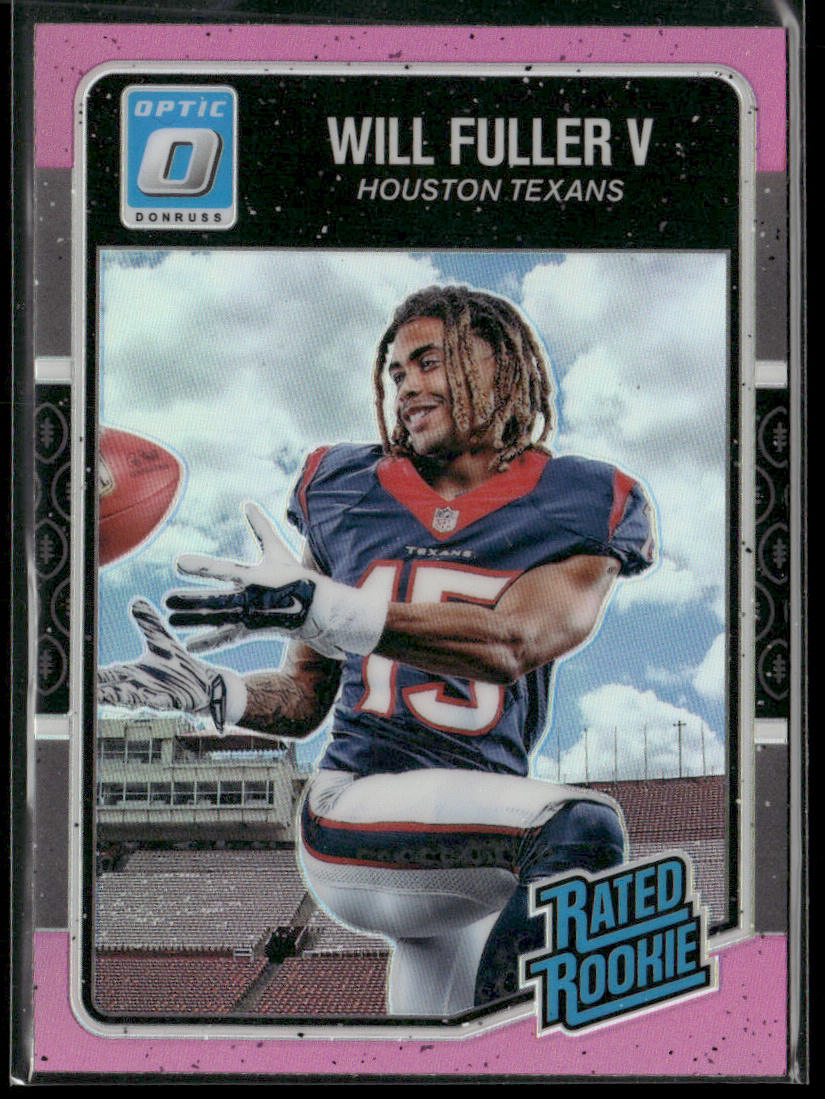 Will Fuller V 2016 Donruss Optic Pink #200 RC Houston Texans