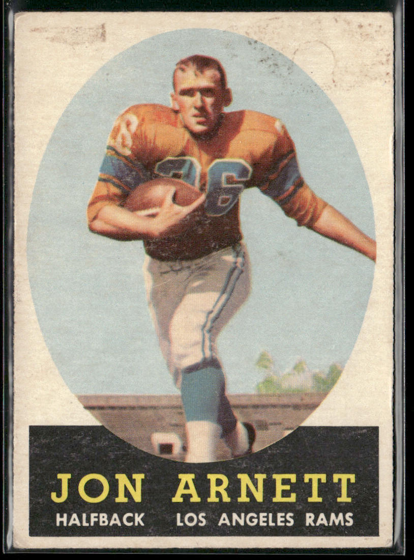 Jon Arnett 1958 Topps #20 RC Los Angeles Rams