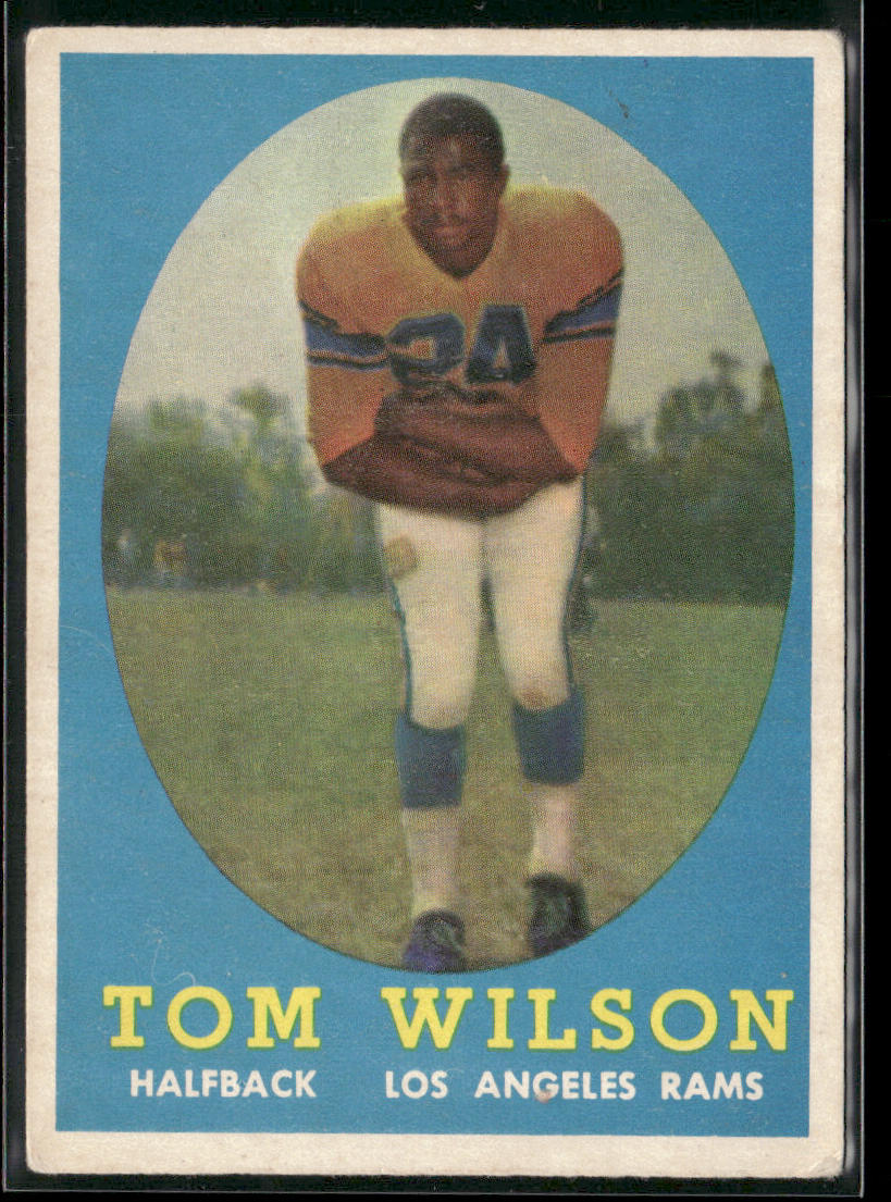 Tom Wilson 1958 Topps #67 Los Angeles Rams