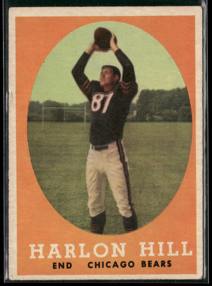 Harlon Hill 1958 Topps #80 Chicago Bears front