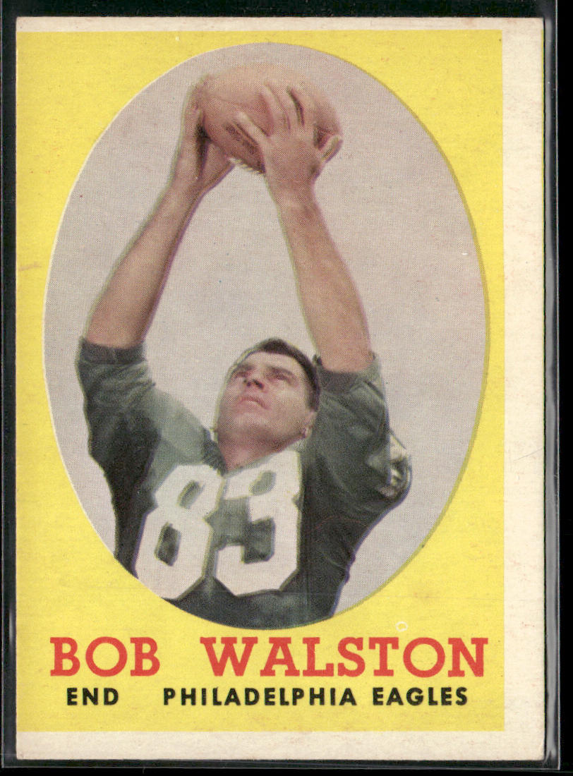 Bob Walston 1958 Topps #87 Philadelphia Eagles