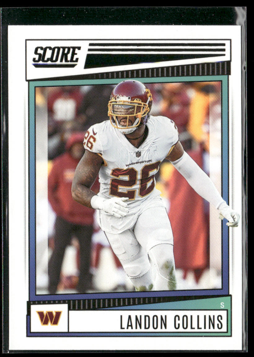 Landon Collins 2022 Score #257 Washington Commanders