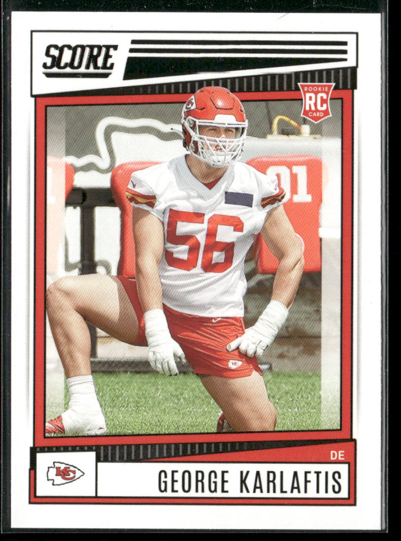 George Karlaftis 2022 Score #314 RC Kansas City Chiefs