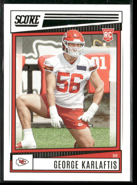 George Karlaftis 2022 Score #314 RC Kansas City Chiefs