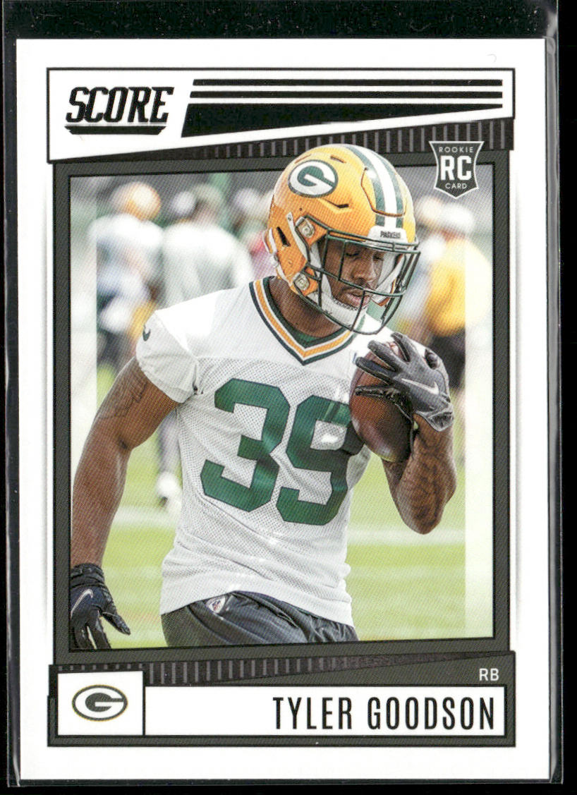 Tyler Goodson 2022 Score #343 RC Green Bay Packers