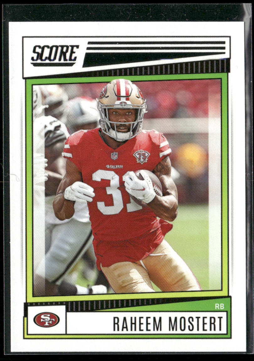 Raheem Mostert 2022 Score #168 San Francisco 49ers