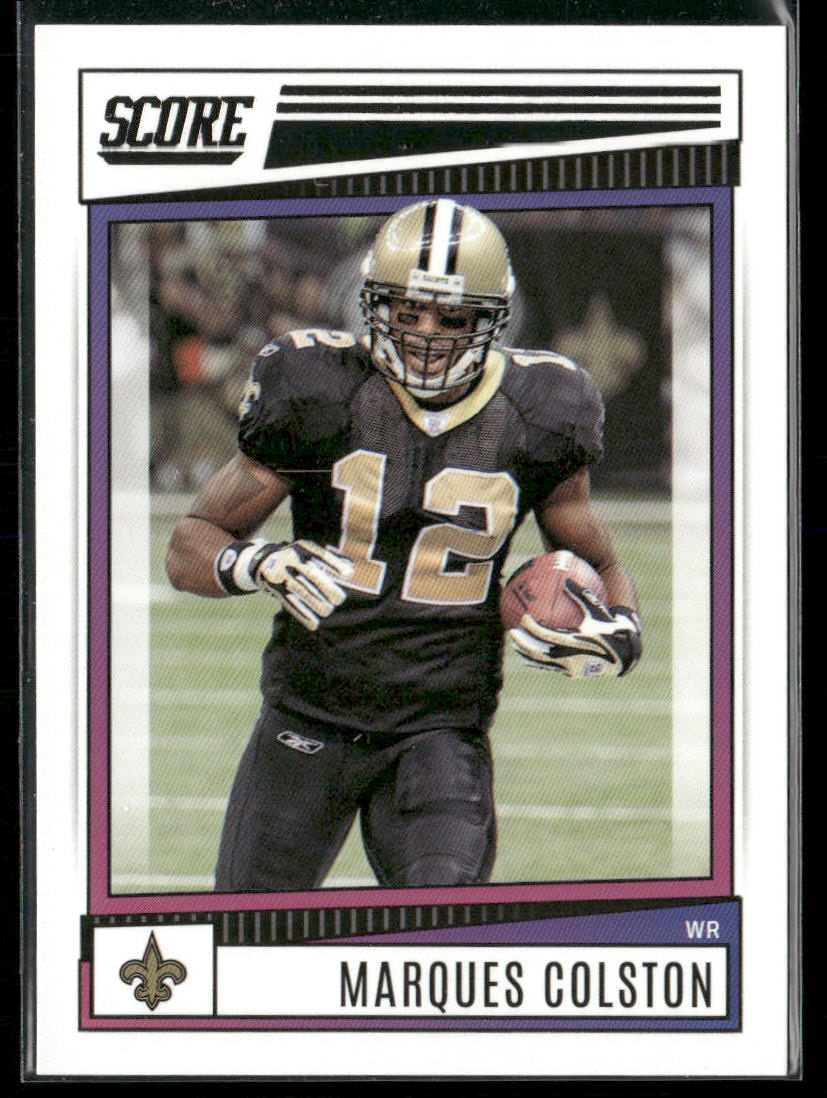 Marques Colston 2022 Score #62 New Orleans Saints
