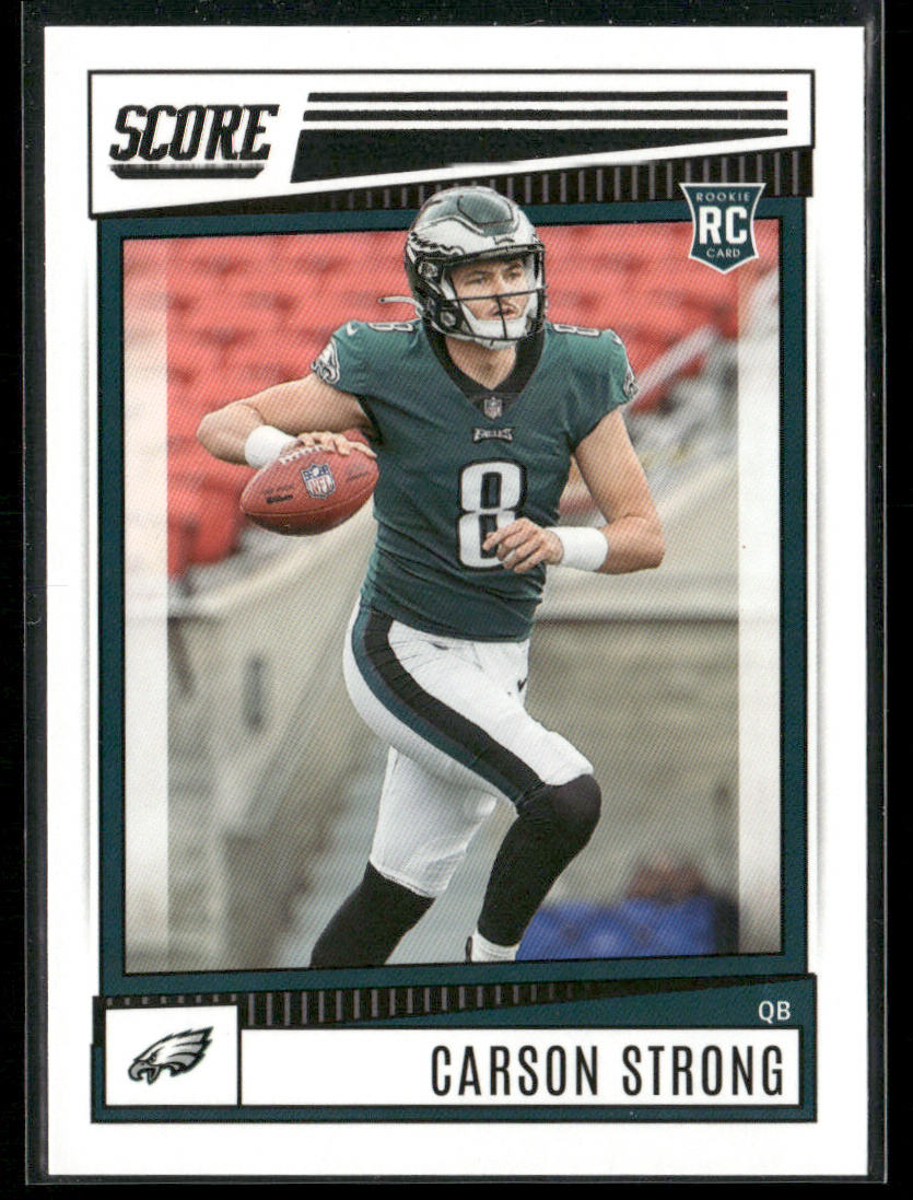 Carson Strong 2022 Score #309 RC Philadelphia Eagles