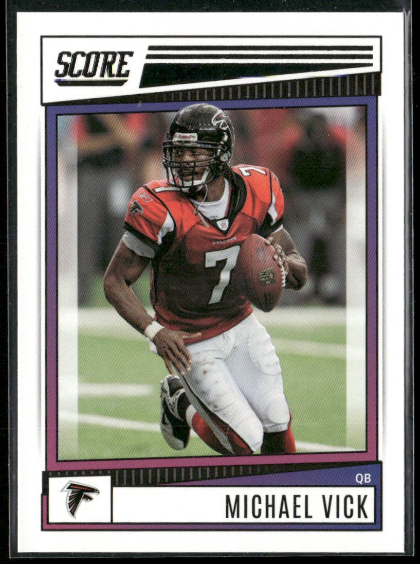 Michael Vick 2022 Score #44 Atlanta Falcons