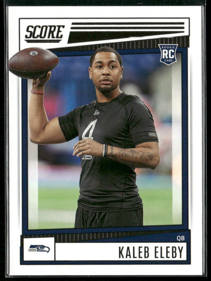 Kaleb Eleby 2022 Score #313 RC Seattle Seahawks
