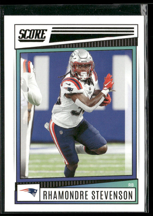 Rhamondre Stevenson 2022 Score #286 New England Patriots