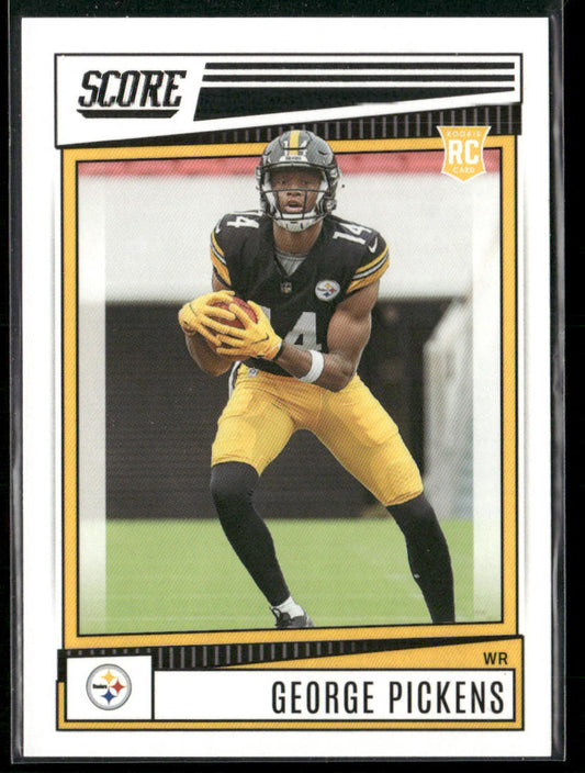 George Pickens 2022 Score #383 RC Pittsburgh Steelers