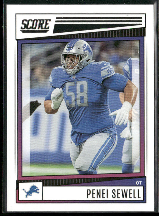 Penei Sewell 2022 Score #86 Detroit Lions