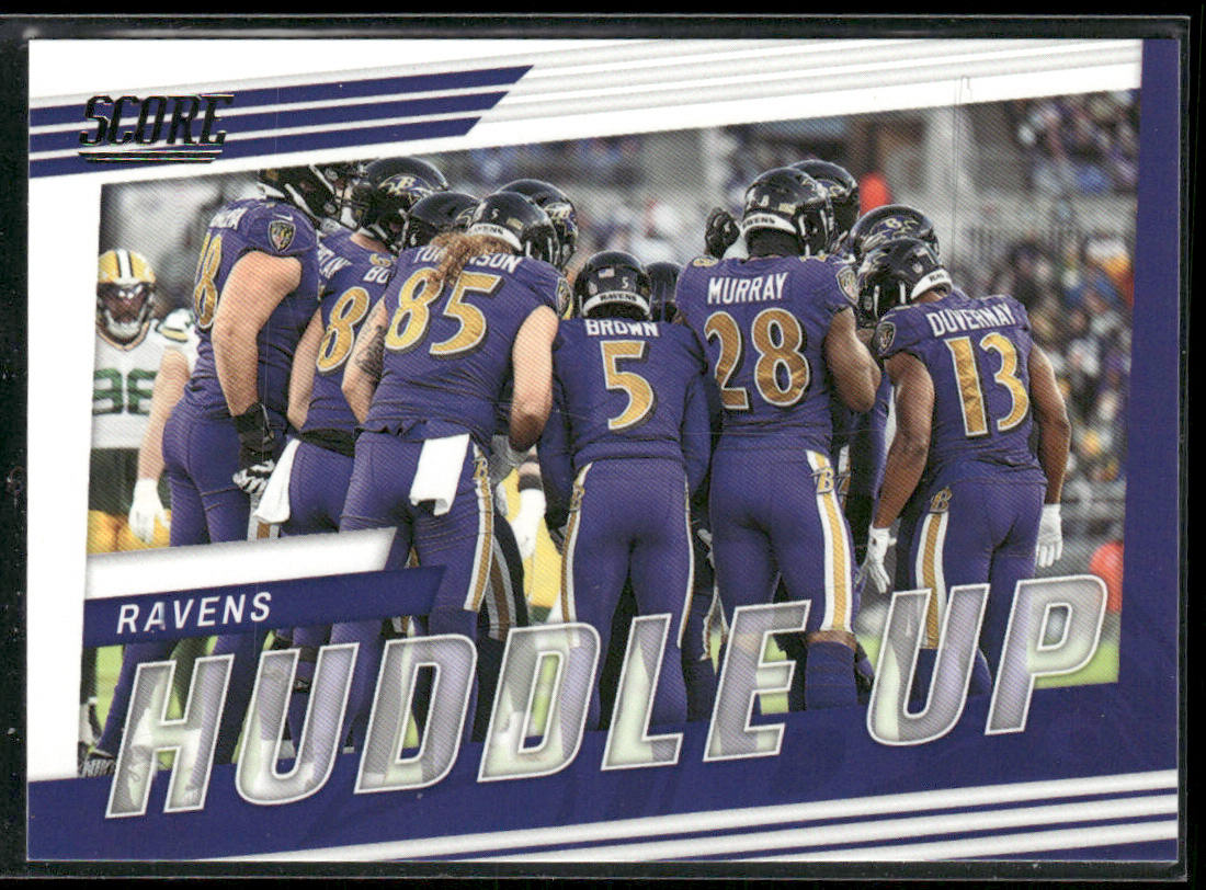 Baltimore Ravens 2022 Score Huddle Up #HU-BAL Baltimore Ravens