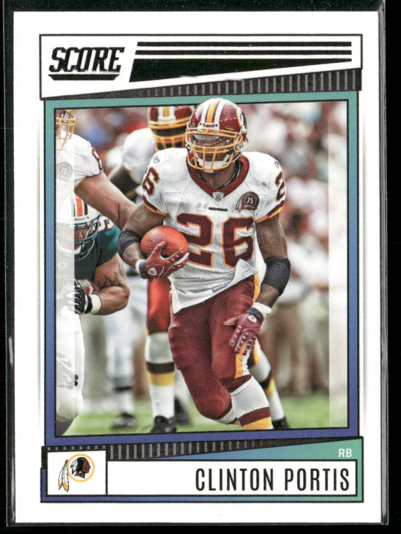 Clinton Portis 2022 Score #260 Washington Redskins