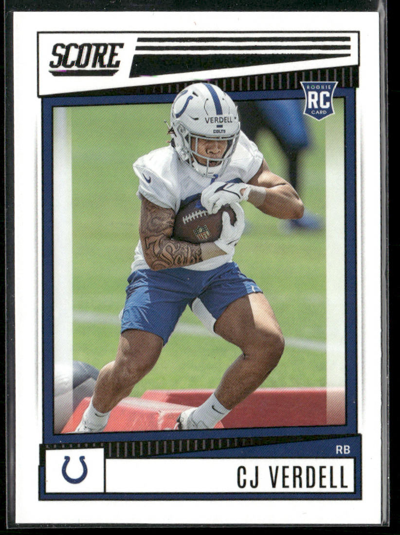 D'Vonte Price 2022 Score #339 RC Indianapolis Colts