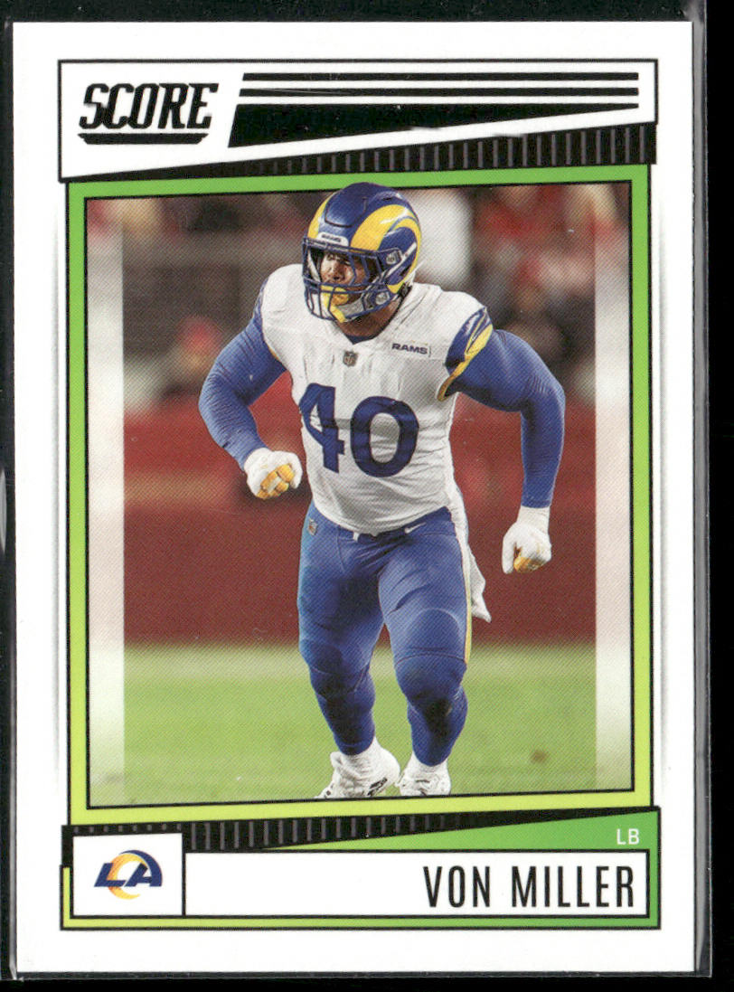 Von Miller 2022 Score #158 Los Angeles Rams