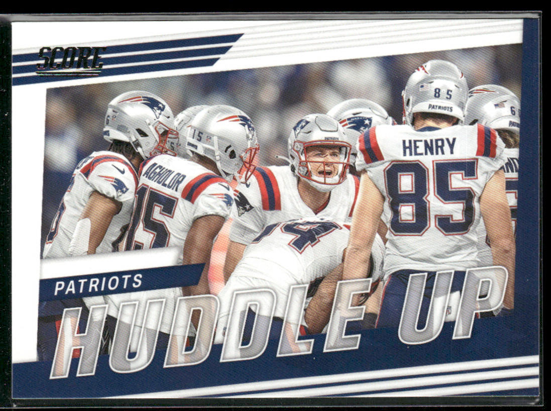 New England Patriots 2022 Score Huddle Up #HU-NE New England Patriots