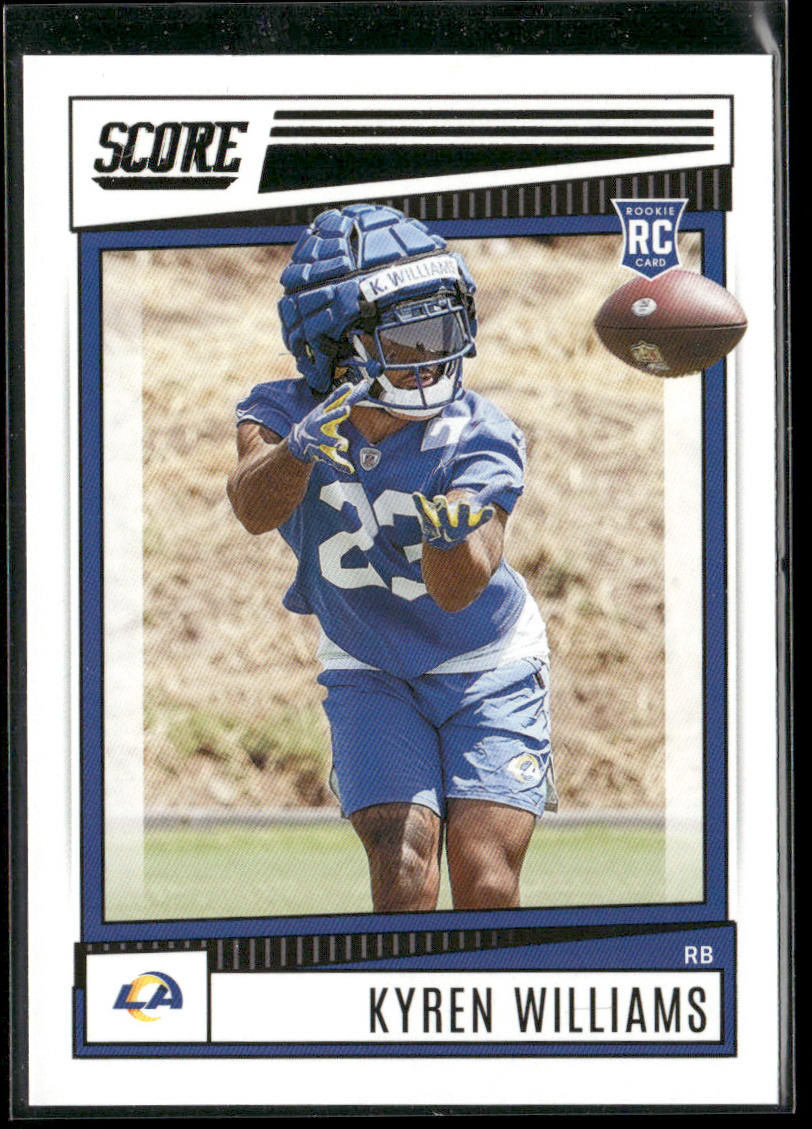 Kyren Williams 2022 Score #332 RC Los Angeles Rams