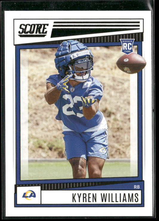 Kyren Williams 2022 Score #332 RC Los Angeles Rams