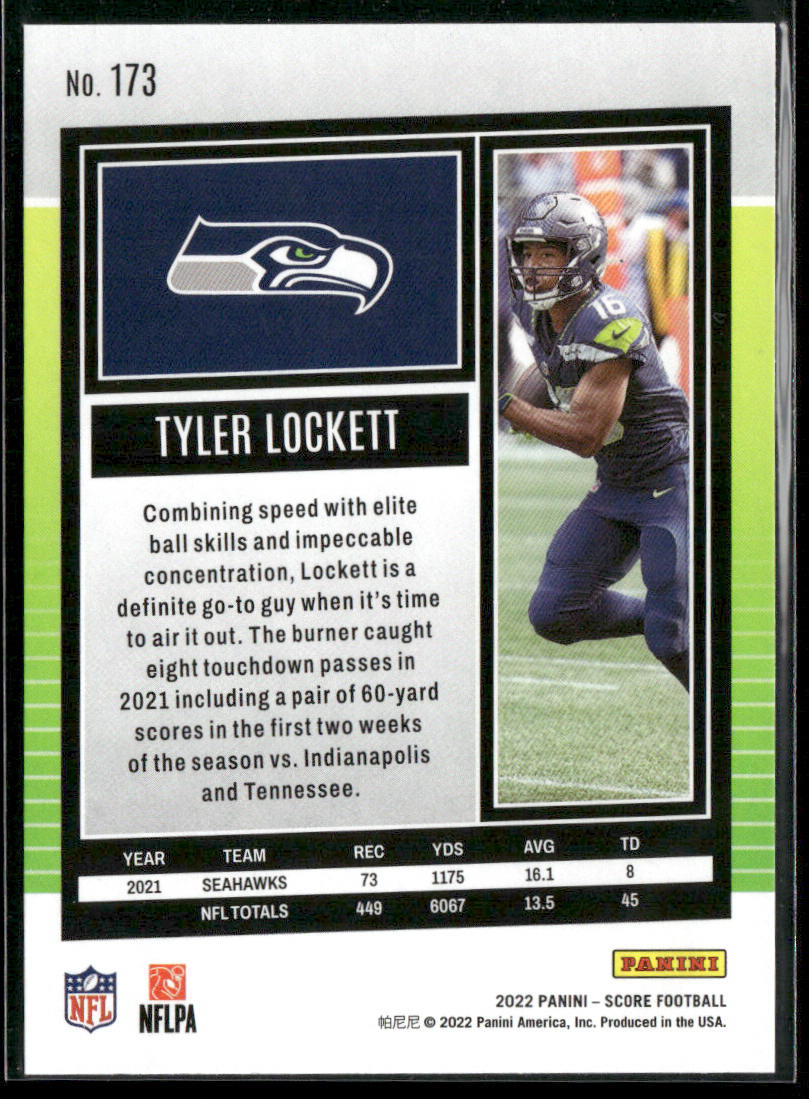 Tyler Lockett 2022 Score #173 Seattle Seahawks