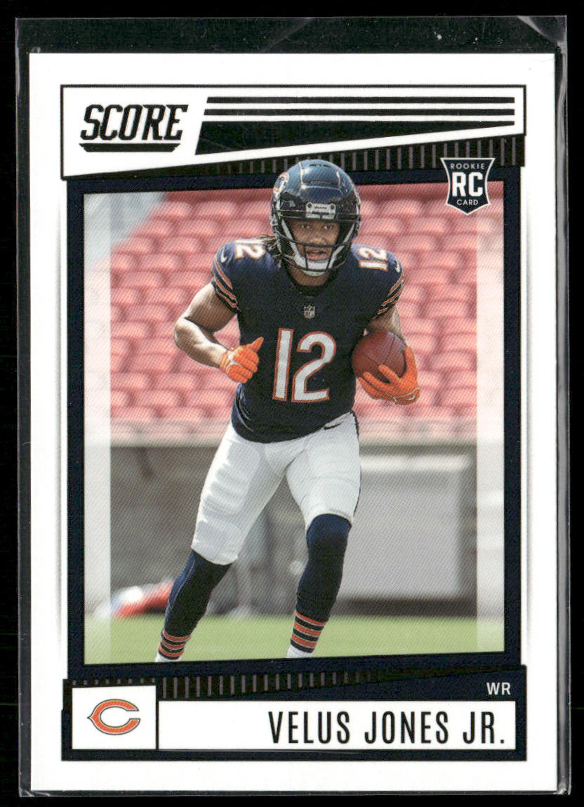 Velus Jones Jr. 2022 Score #395 RC Chicago Bears
