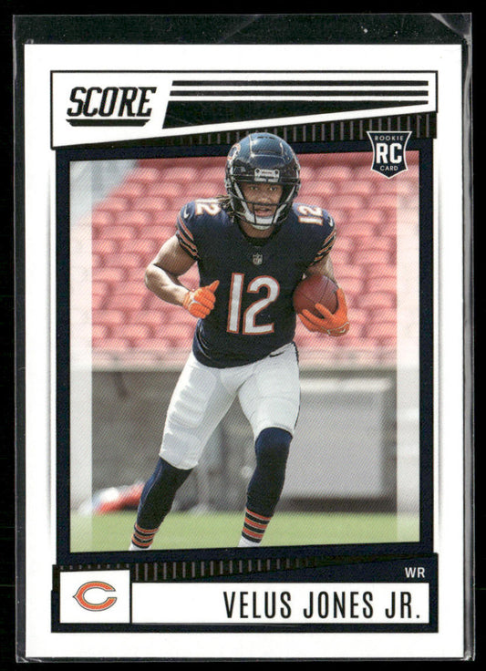 Velus Jones Jr. 2022 Score #395 RC Chicago Bears