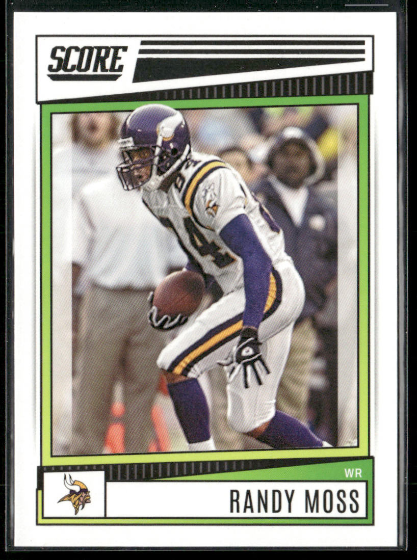 Randy Moss 2022 Score #110 Minnesota Vikings