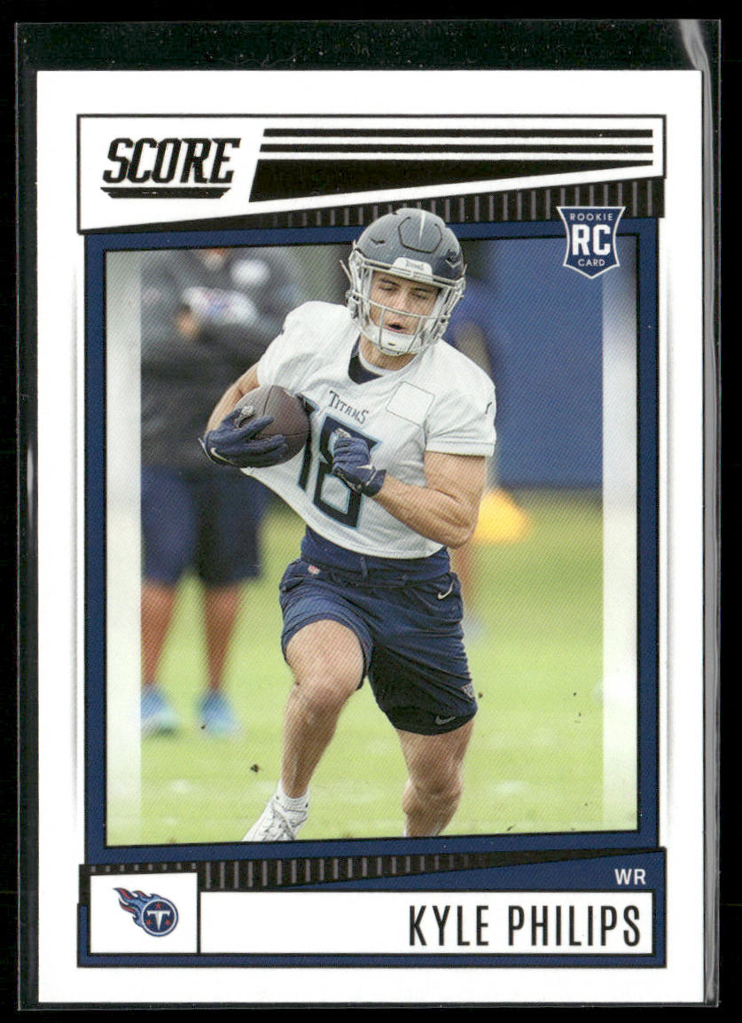 Kyle Philips 2022 Score #393 RC Tennessee Titans