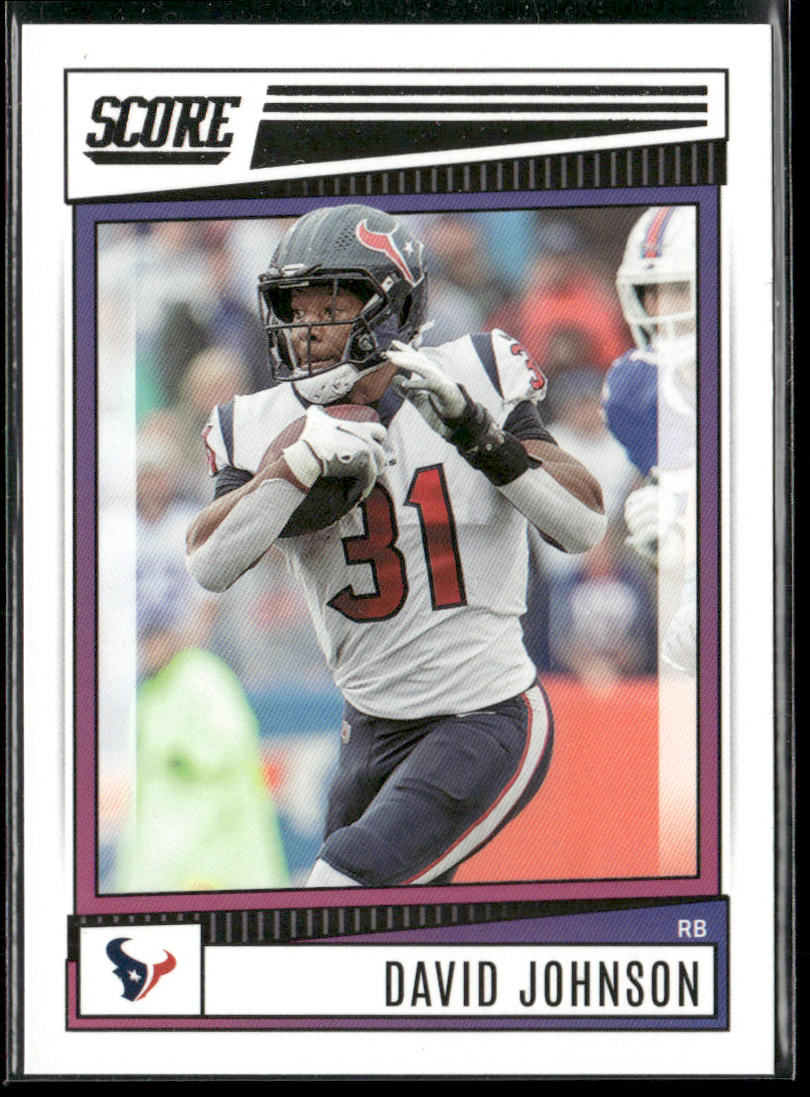 David Johnson 2022 Score #4 Houston Texans