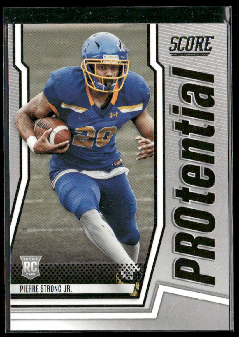 Pierre Strong Jr. 2022 Score PROtential #P-PS South Dakota State Jackrabbits
