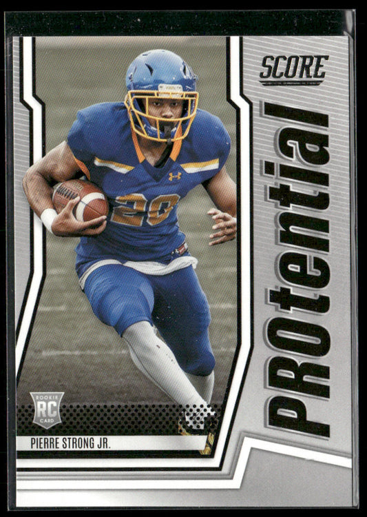 Pierre Strong Jr. 2022 Score PROtential #P-PS South Dakota State Jackrabbits