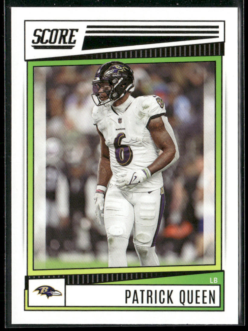 Patrick Queen 2022 Score #186 Baltimore Ravens