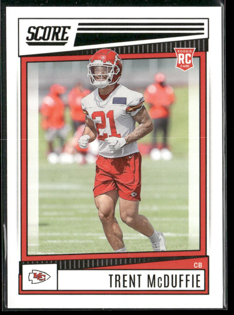 Trent McDuffie 2022 Score #328 RC Kansas City Chiefs