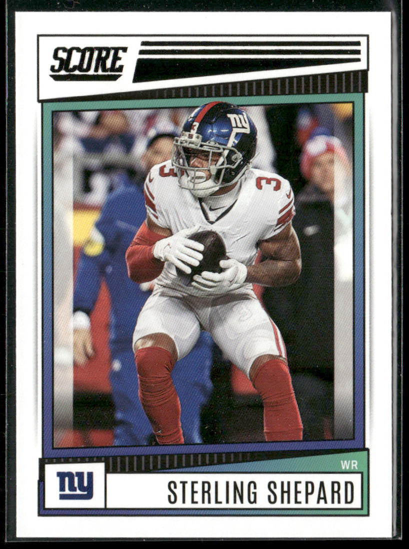 Sterling Shepard 2022 Score #232 New York Giants