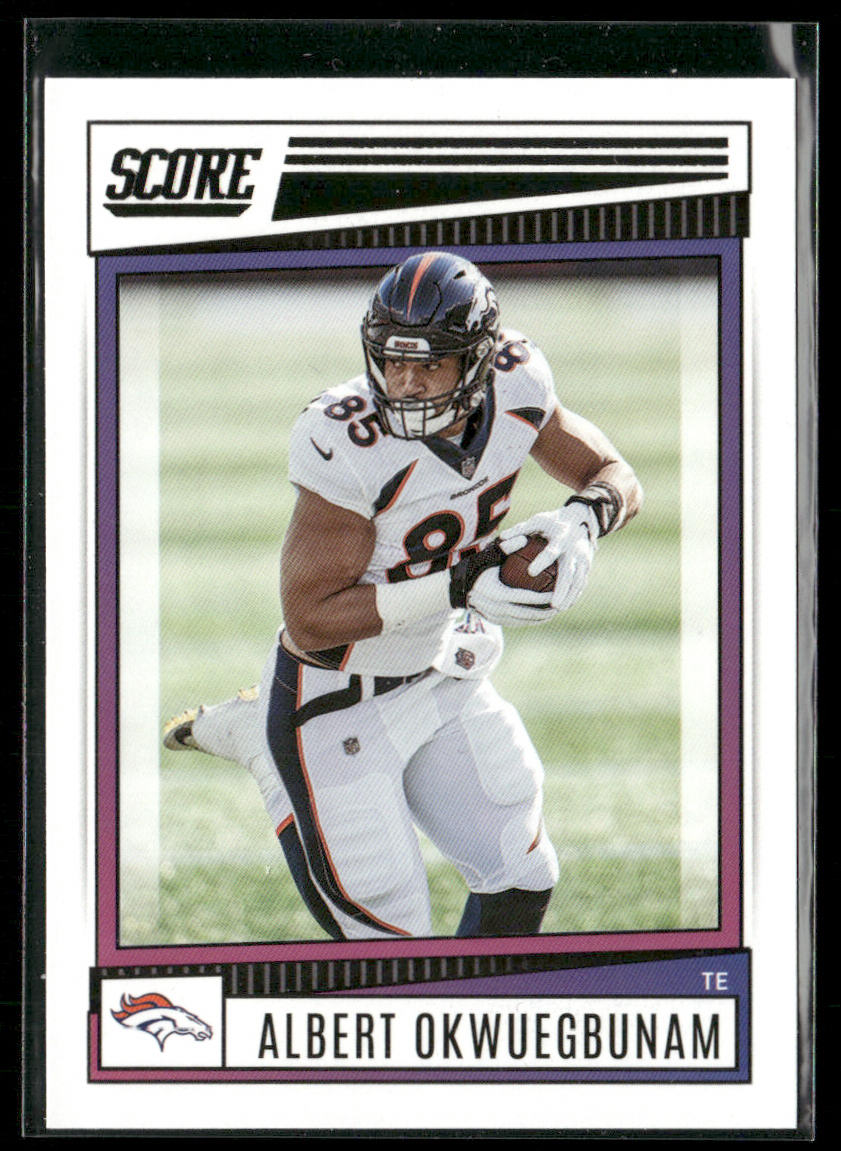 Albert Okwuegbunam 2022 Score #77 Denver Broncos