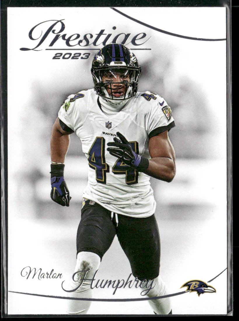 Marlon Humphrey 2023 Panini Prestige #26 Baltimore Ravens