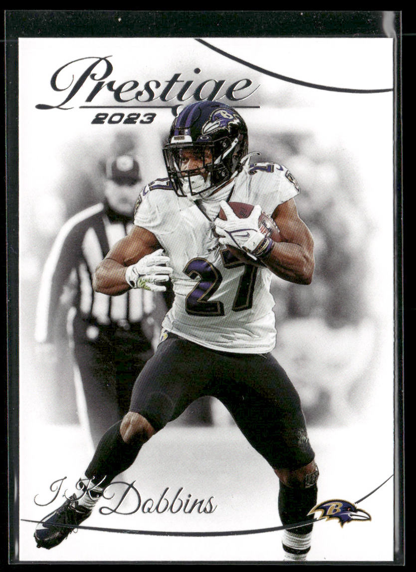 J.K. Dobbins 2023 Panini Prestige #21 Baltimore Ravens