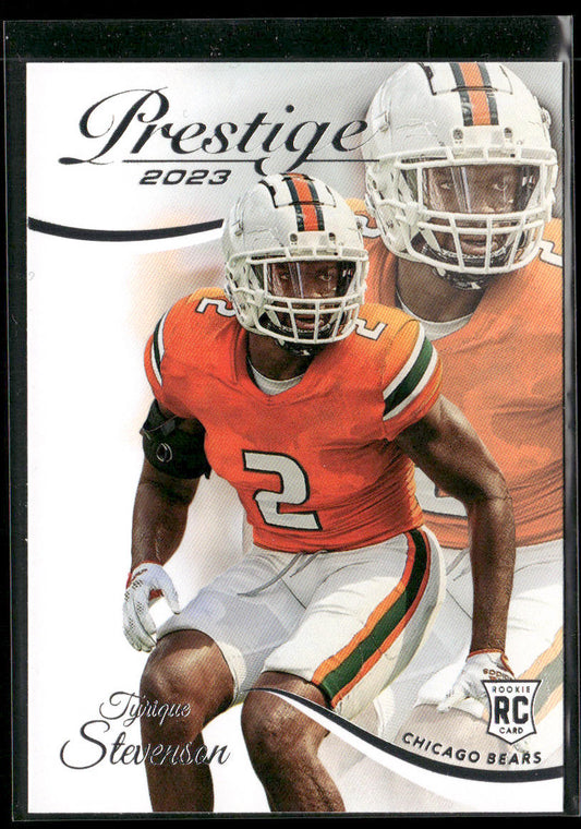 Tyrique Stevenson 2023 Panini Prestige #385 RC Chicago Bears