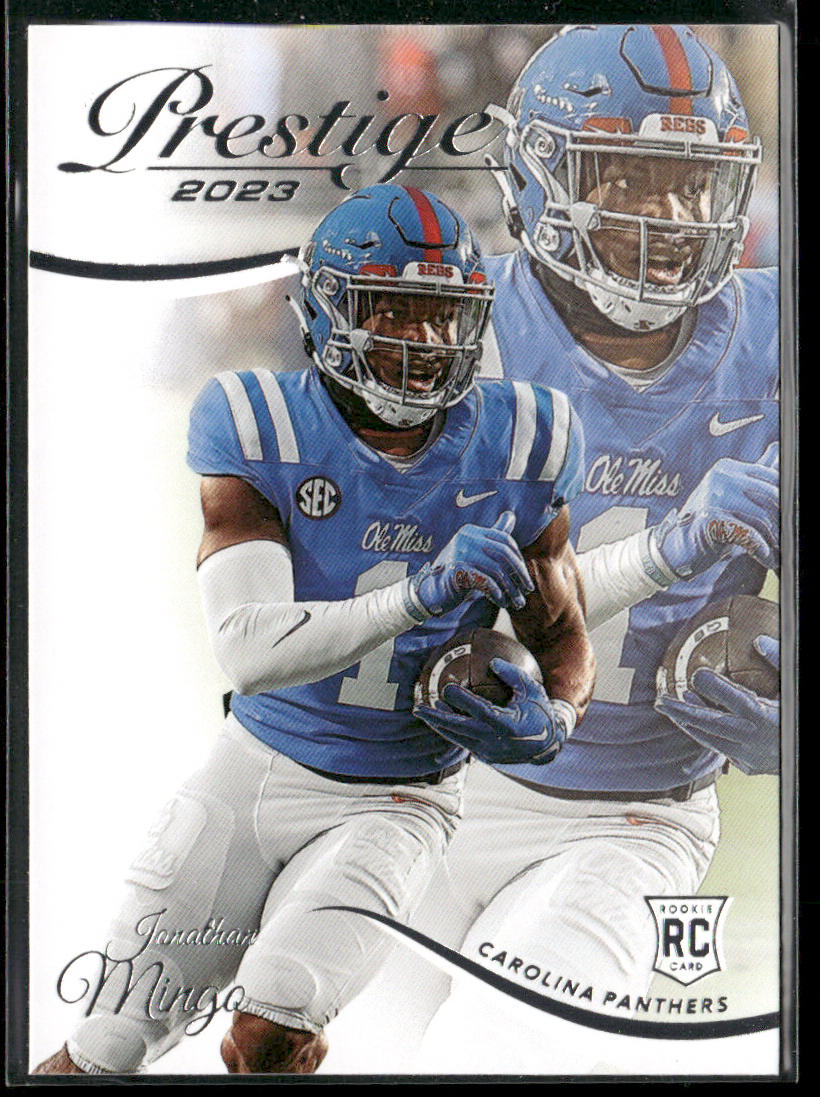 Jonathan Mingo 2023 Panini Prestige #351 RC Carolina Panthers
