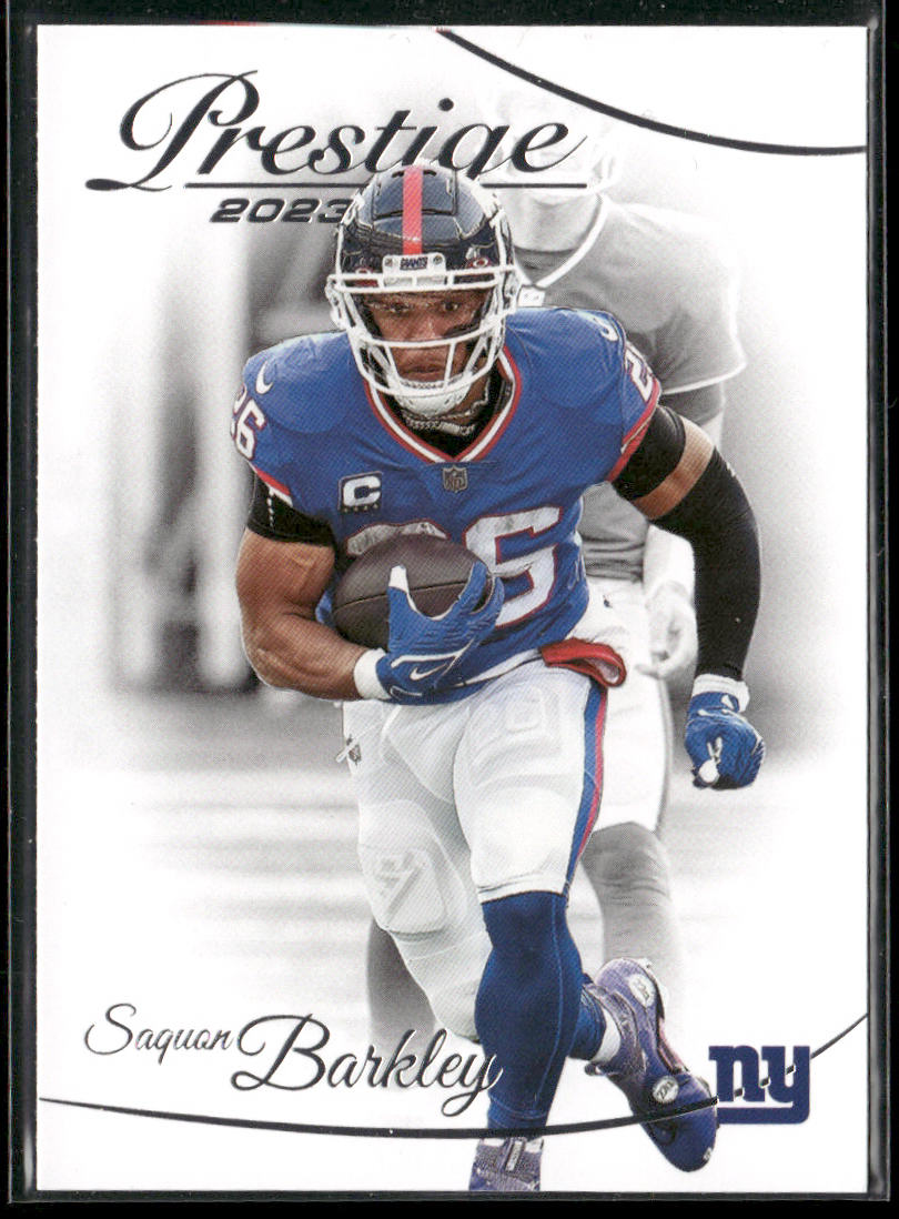 Saquon Barkley 2023 Panini Prestige #222 New York Giants