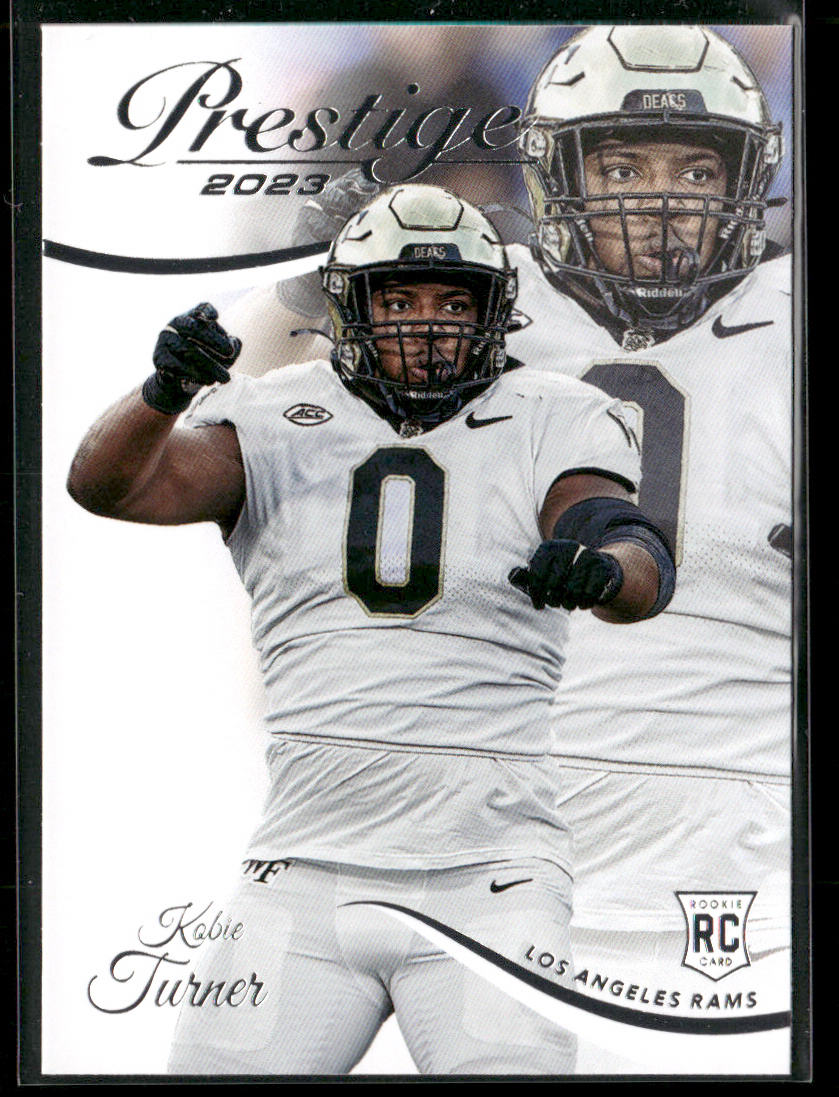 Kobie Turner 2023 Panini Prestige #358 RC Los Angeles Rams