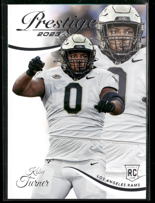 Kobie Turner 2023 Panini Prestige #358 RC Los Angeles Rams