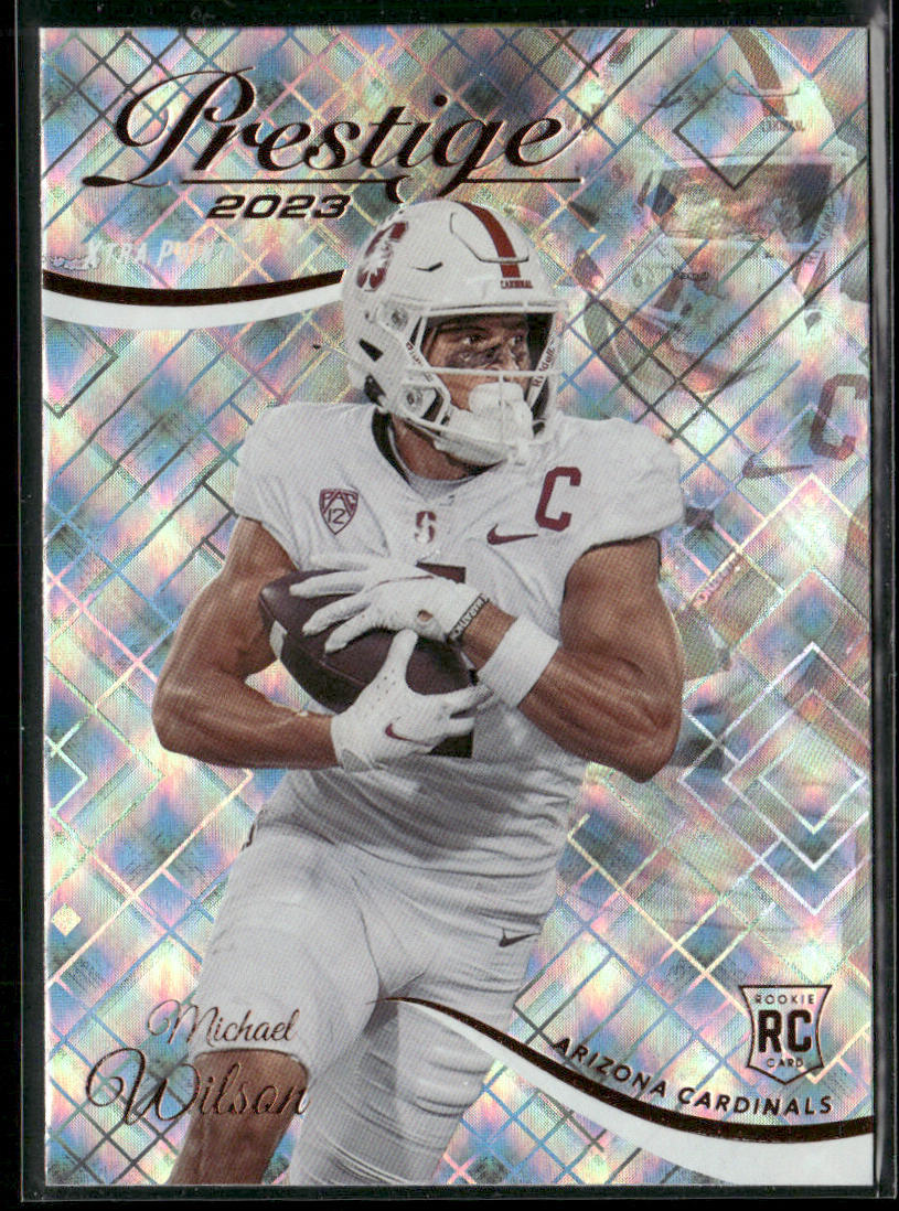 Michael Wilson 2023 Panini Prestige Xtra Points Diamond #366 RC Cardinals