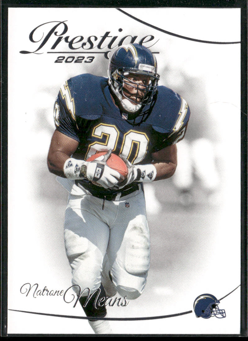Natrone Means 2023 Panini Prestige #168 San Diego Chargers