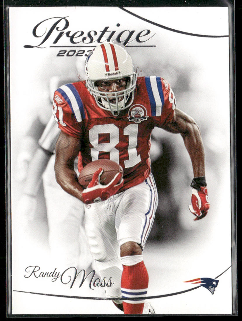 Randy Moss 2023 Panini Prestige #200 New England Patriots