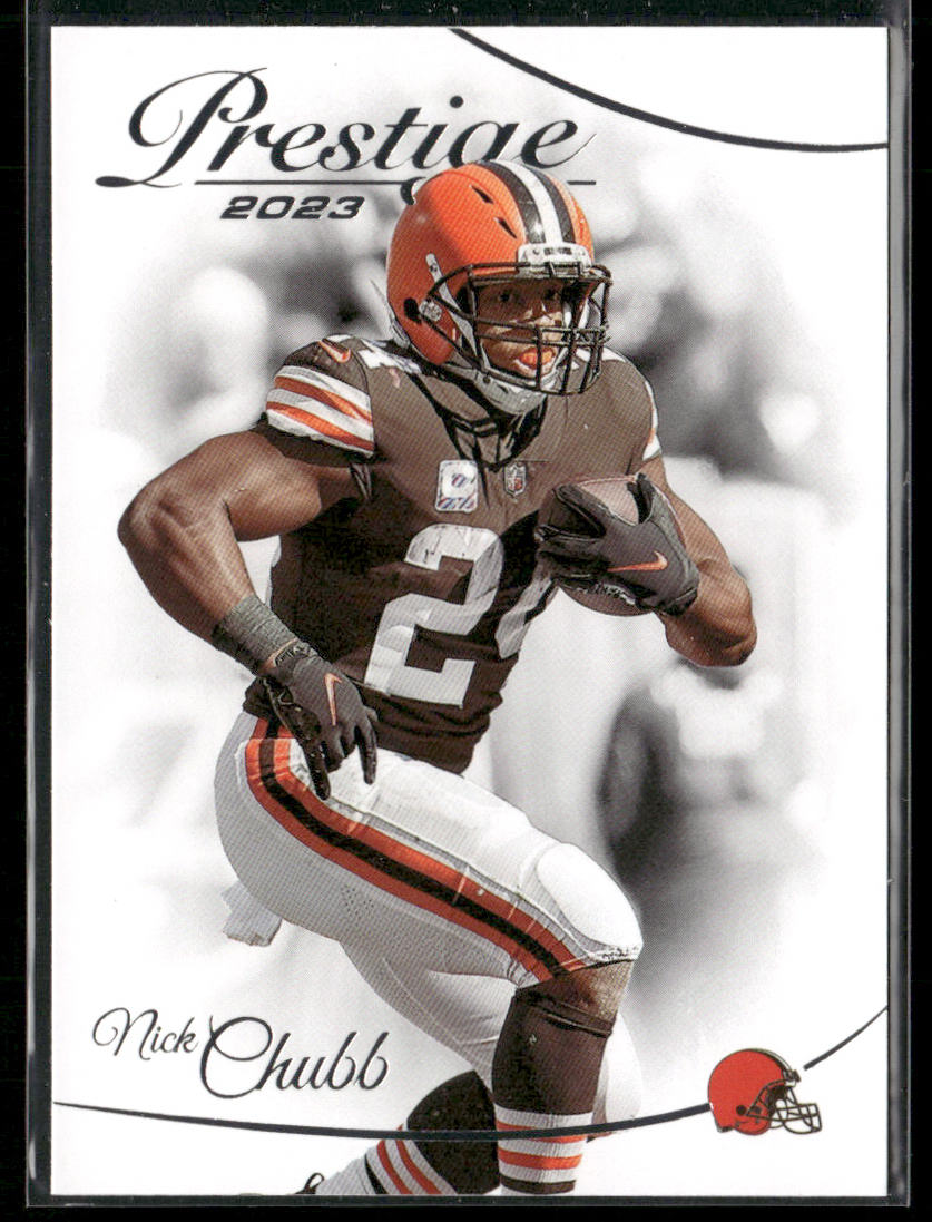 Nick Chubb 2023 Panini Prestige #76 Cleveland Browns